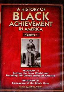 DVD VIDEO HISTORY OF BLACK ACHIEVEMENT IN AMERICA VOL 1 739815002922 