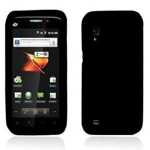 Accessory For Boost Mobile ZTE WARP Soft Gel Phone Cover BLACK SKIN 