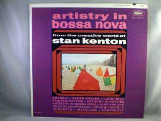 STAN KENTON ARTISTRY IN BOSSA NOVA CAPITOL MONO LP  