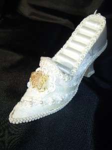 LOVELY LACE SHOE RING HOLDER STAND TREE BOX RACK STOCKING FILLER XMAS 