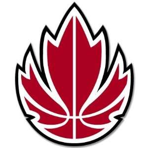  Canada Basketball National Team sticker decal 4 x 4 