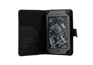 Bundle Monster Synthetic Leather Textured Cover Case for Kindle Touch 