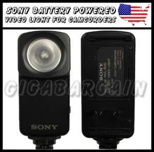   HVL R20 BATTERY POWERED VIDEO LIGHT FOR CAMCORDERS 027242473577  