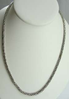 23.99 dwt / 1.2 ozt Necklace design Sterling silver chain link Chain 