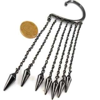   Dangle Chain Tassels Hook Ear Bone Chain Cuff Clip Earring Gift  