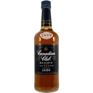  Canadian Club Reserve 10 Years Old 750ml Grocery 
