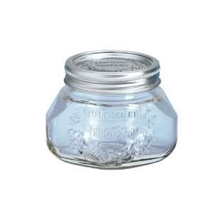 Leifheit Canning Supplies 2 Cup Glass Preserving Jars, set of 6 