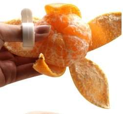 2Plastic Orange/lemon/li​​​me Peeler Slicer Cutter Open  