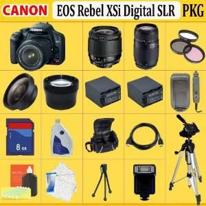  Canon EOS Rebel XSi (a.k.a. 450D) SLR Digital Camera Kit 
