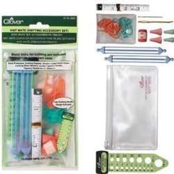 Clover Knit Mate Knitting Accessory Set New  
