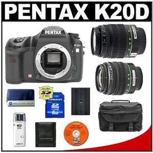  Camera with Pentax SMC DA 18 55mm AL II Zoom Lens + Pentax SMC DA 50 