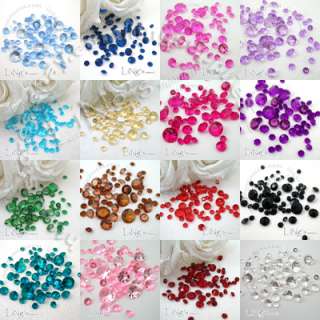 12000 Diamond Confetti Wedding Table Scatter Decoration  