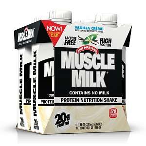 CytoSport Muscle Milk Protein Shake, Vanilla Creme 4 ea  