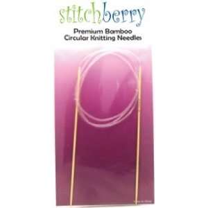  #0 2mm 30 Inch Circular Bamboo Knitting Needles 