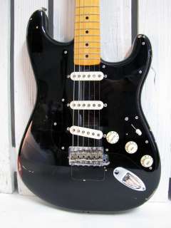 Fender Custom Shop David Gilmour Black Relic Stratocaster Strat  