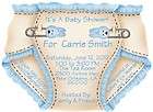 10 Cute Baby Diapers Baby Shower Invitations