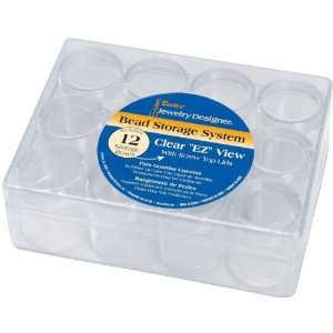   JD Bead Storage System with 12 Containers Arts, Crafts & Sewing