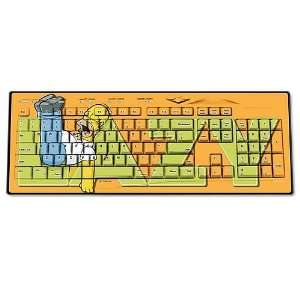  Simpsons Homer Lazy Wireless Keyboard Toys & Games
