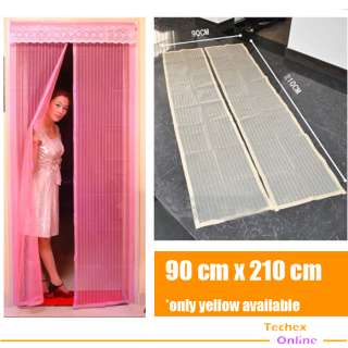 Net New Anti Mosquito Magnetic Door Curtain Fly Screen  