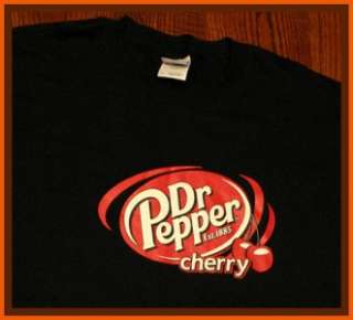 Cherry Vanilla Dr Pepper Soda Pop Foodie T Shirt XL  