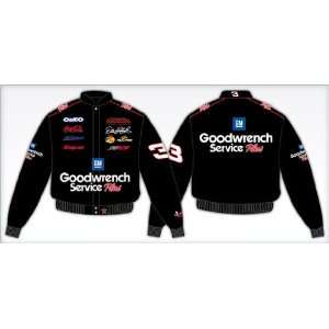  NASCAR Dale Earnhardt Racing Style Jacket: Sports 