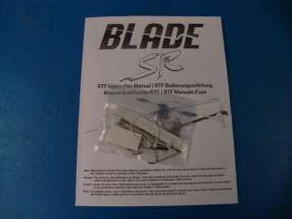 Flite Blade SR Electric Helicopter RC LiPo DSM2 Parts Single Rotor 