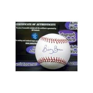  Billy Beane autographed Baseball