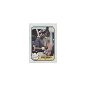  1981 Fleer #95   Bobby Brown Sports Collectibles