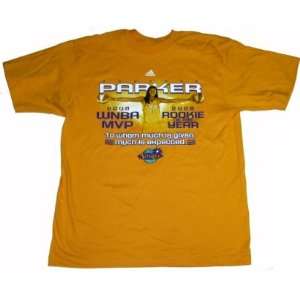  Candace Parker LA Sparks MVP ROY Commemorative T Shirt 