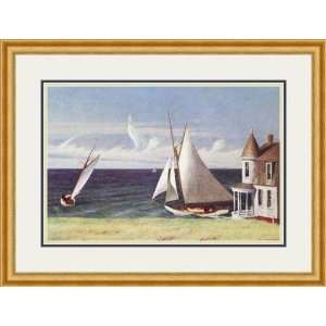 The Lee Shore by Edward Hopper   Framed Artwork 