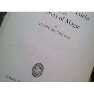  Blackstone, Harry Modern Card Tricks And Secrets Of Magic 