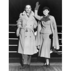  Studio Executive Irving Thalberg and Wife, Actress Norma 
