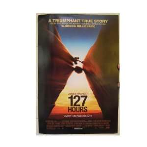  127 Hours Poster James Franco Movie 