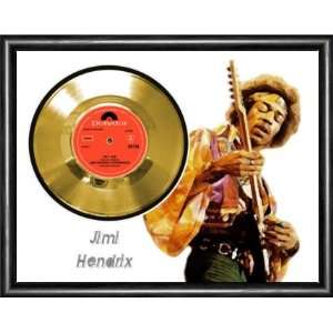  Jimi Hendrix Hey Joe Framed Gold Record A3 Musical 