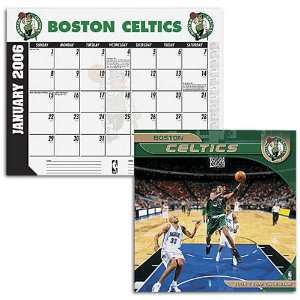  Celtics John F Turner NBA Wall & Desk Calendar Sports 