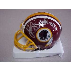 John Riggins Hand Signed Autographed Washington Redskins Football 