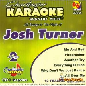    Chartbuster Karaoke 6X6 CDG CB20666   Josh Turner 