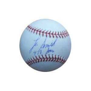  Lee Smith Autographed 478 Saves Baseball Sports 