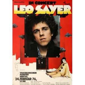 Leo Sayer   Endless Flight 1976   CONCERT   POSTER from GERMANY