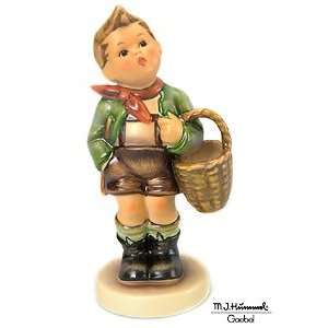  Hummel Figurine   Village Boy   Goebel Porcelain   Gift 