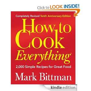   Simple Recipes for Great Food Mark Bittman  Kindle Store