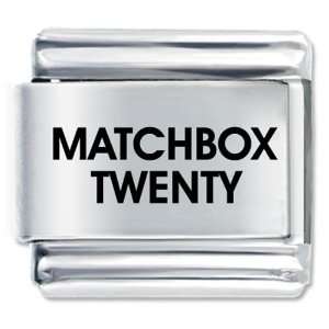 Matchbox Twenty Laser Charm Italian