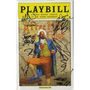 A Free Man of Color w/ Mos Def Cast Autographed Broadway 