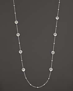 Ippolita Sterling Silver Hammered Ball Illusion Chain With Mini 