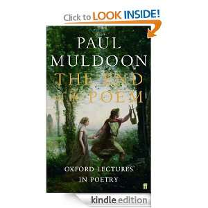   (Oxford Lectures in Poetry) Paul Muldoon  Kindle Store