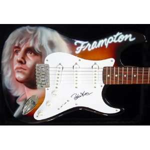 PETER FRAMPTON Autographed AIRBRUSHED Signed Guitar