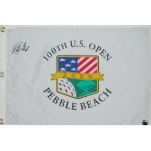 Raymond Floyd Signed 2000 Pebble Beach US Open Flag