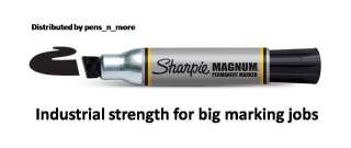   Magnum 44 Chisel Tip Black Permanent Markers 071641441019  