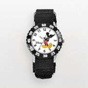 Disney Mickey Mouse Time Teacher Stainless Steel Watch