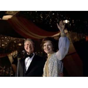  President Jimmy Carter and First Lady Rosalynn Carter at 
